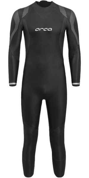 2026 Orca Hombres Zeal Perform Open Water Swim Back Zip Neopreno NN2F0501 - Black